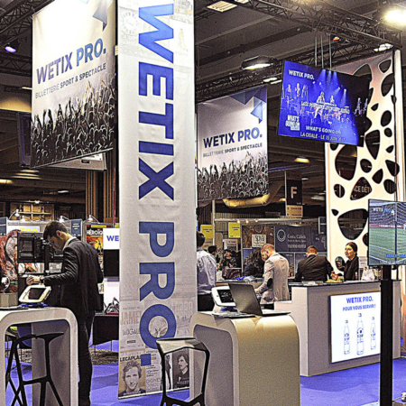 stand salon Wetix sur salon du CE Paris