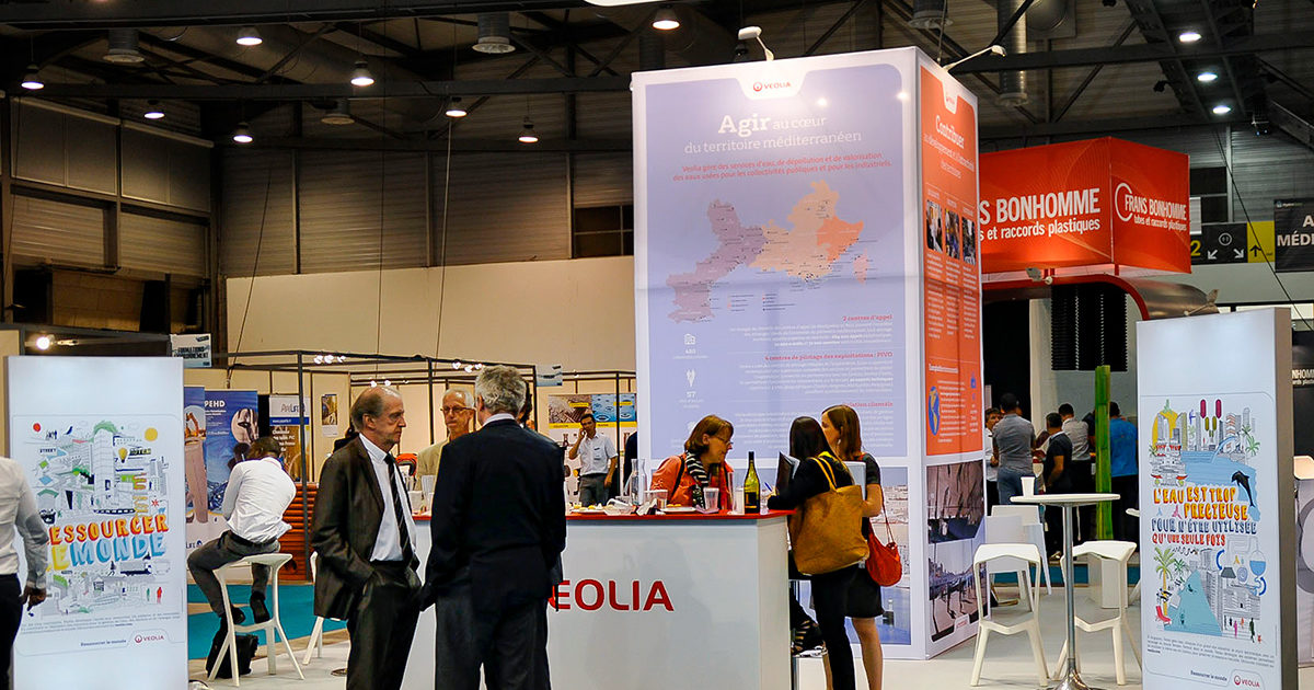 Stand Véolia PACA Hydrogaïa