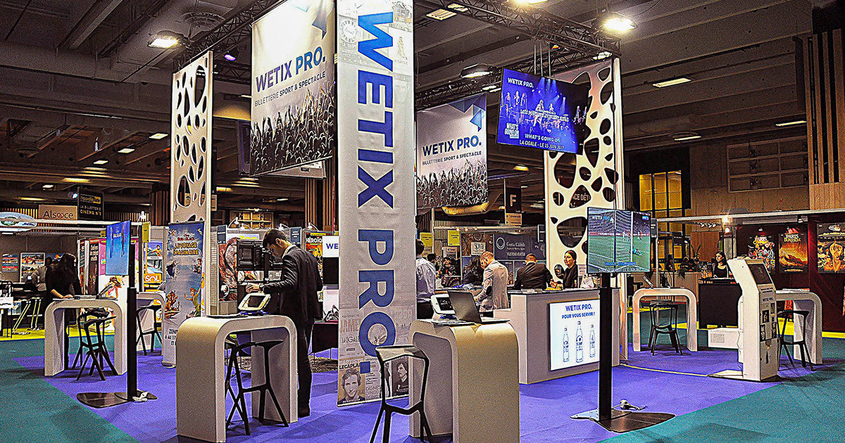 Stand Wetix Pro salon des CE Paris