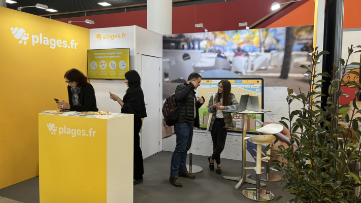 Stand Le Transversale - 100% tissu Ecllairage LED - Stand modulable