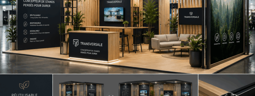 Stand Le Transversale, modulable RSE et réutilisable